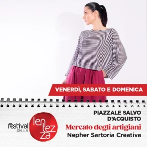 Nepher - Atelier di sartoria creativa e indipendente. Un progetto slow fashion che valorizza la lentezza produttiva attraverso capi originali e sostenibili.